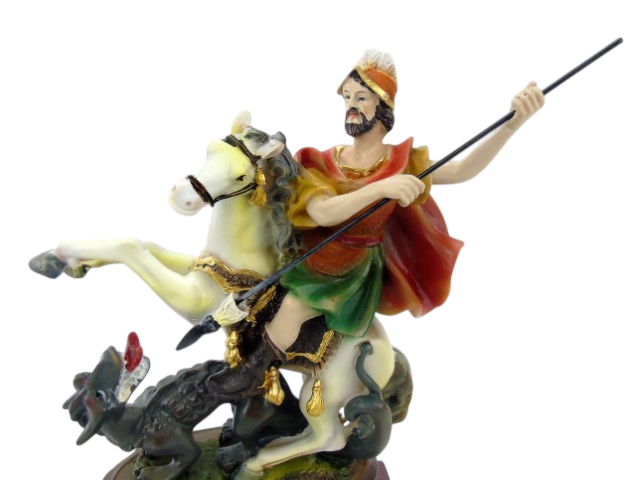 S. Jorge a cavalo em marfinite