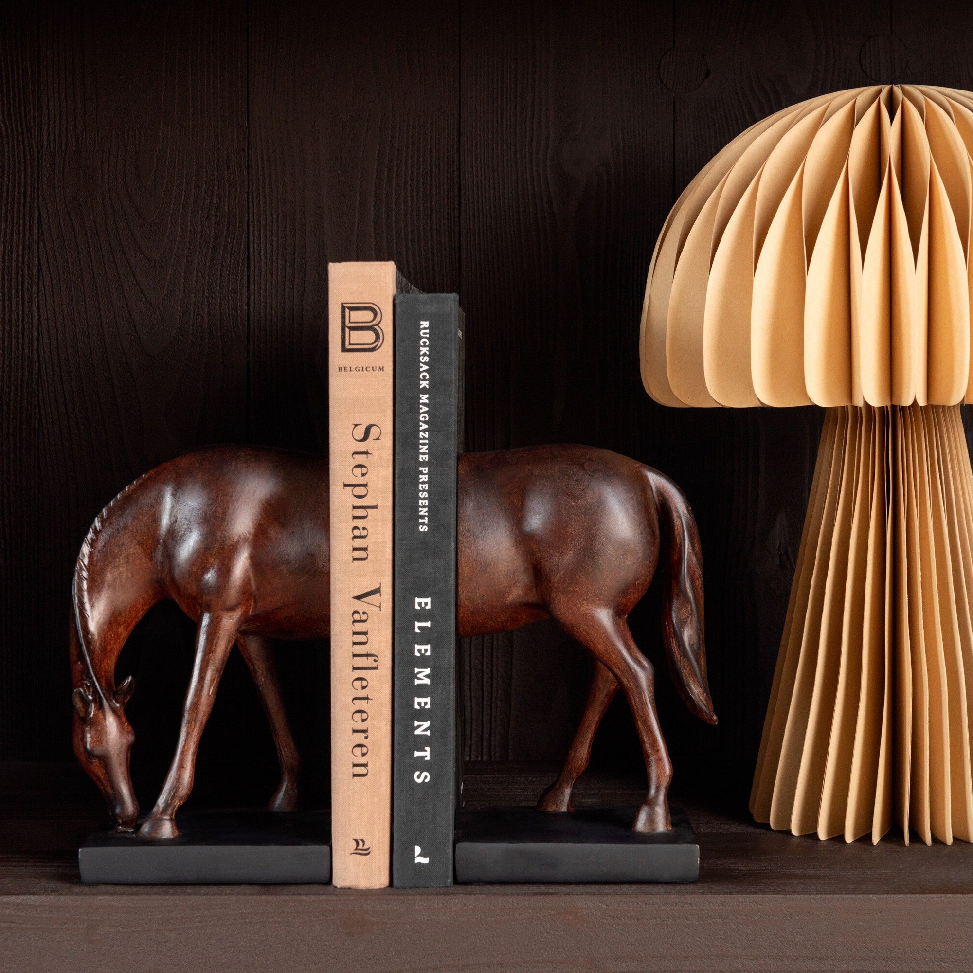 Apoio para livros - Cavalo