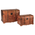 Baú vintage castanho