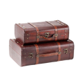Mala de viagem vintage castanho escuro