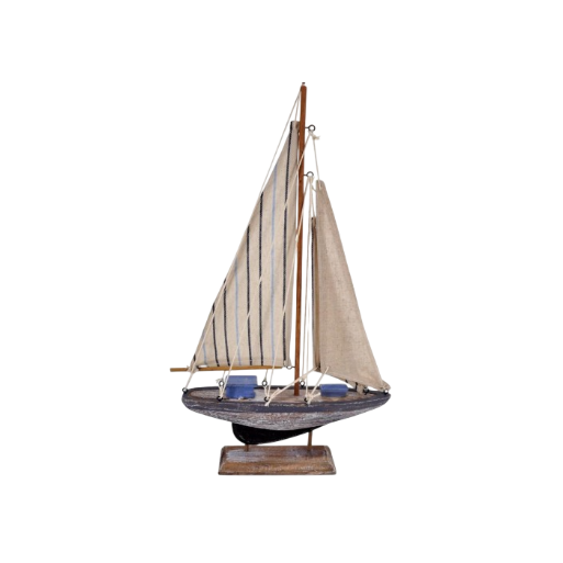 Barco à vela modelo náutico clássico