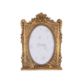 Moldura para fotografias dourada