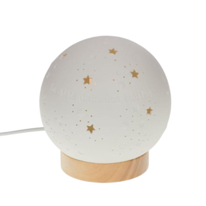 Candeeiro constelação em porcelana