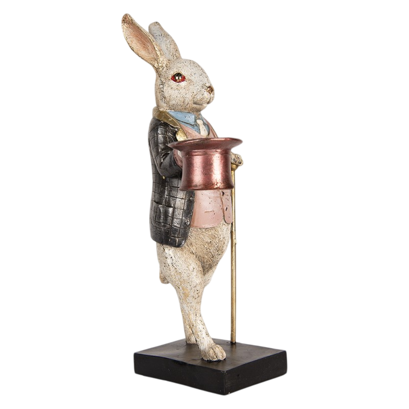 Estatueta de coelho mundo encantado