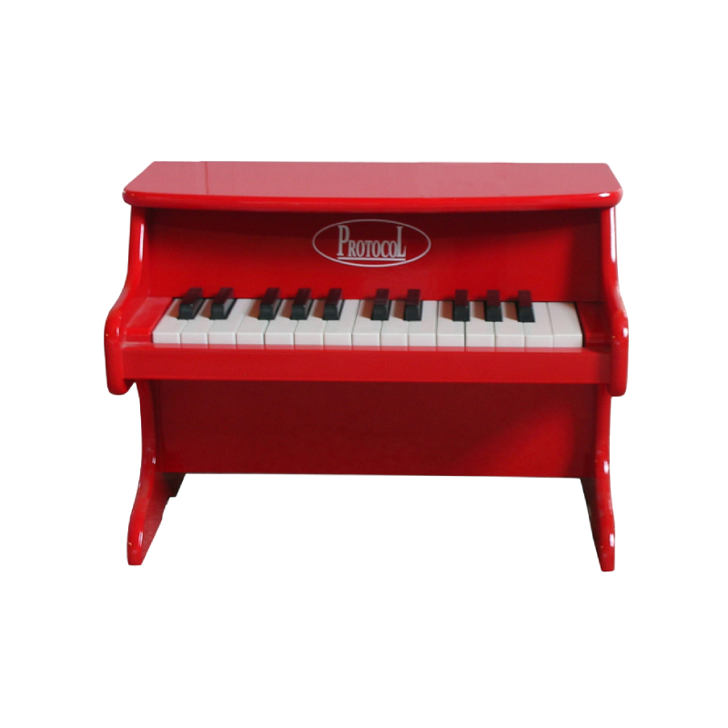 Piano de brincar vermelho