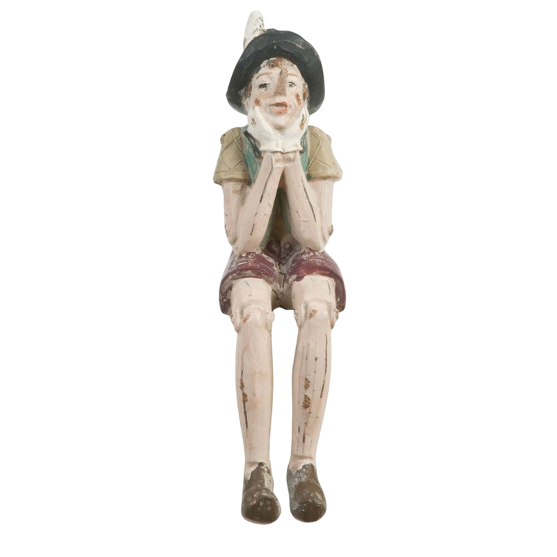 Estatueta de Pinóquio sentado