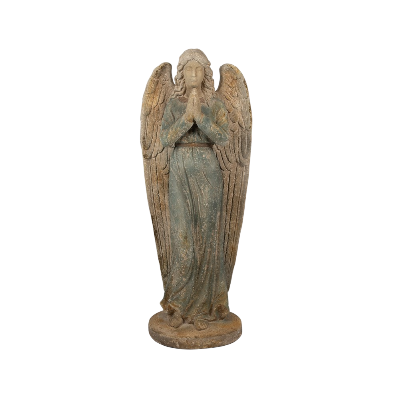 Estatueta de anjo óxido de magnésio