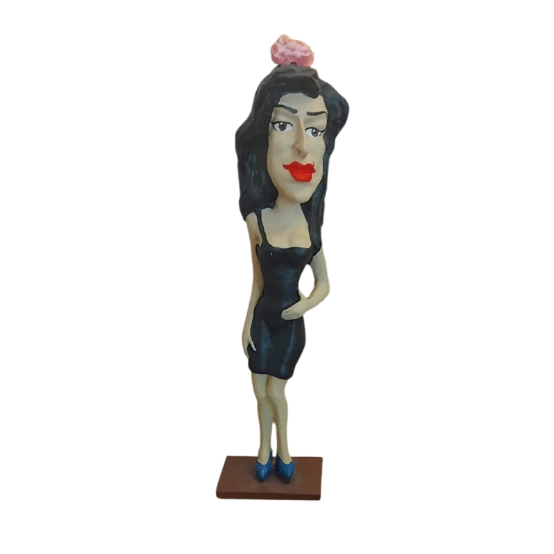 Estatueta de caricatura Amy Winehouse