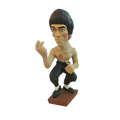 Estatueta de caricatura Bruce Lee