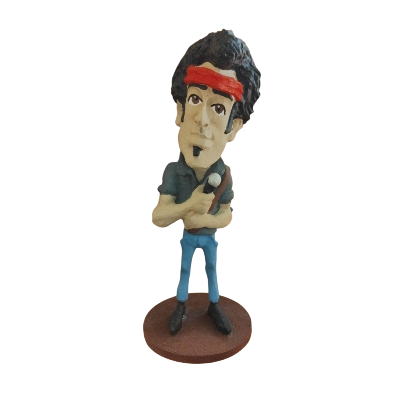 Estatueta de caricatura Bruce Springsteen