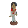 Estatueta de caricatura Elvis Presley