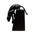 Estatueta pantera preta