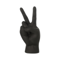 Estatueta de linguagem gestual paz