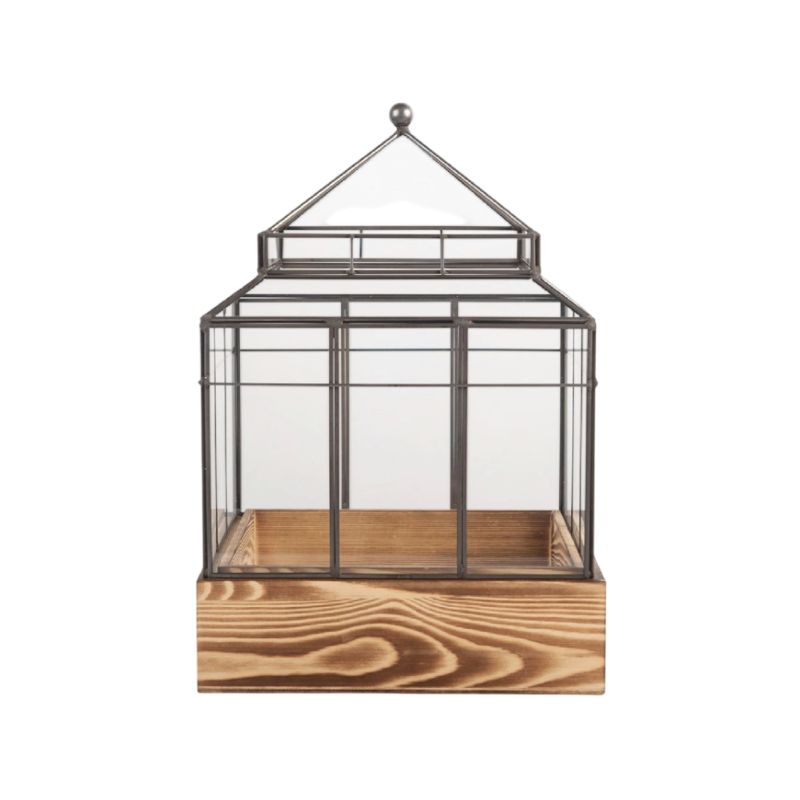 Mini-estufa decorativa