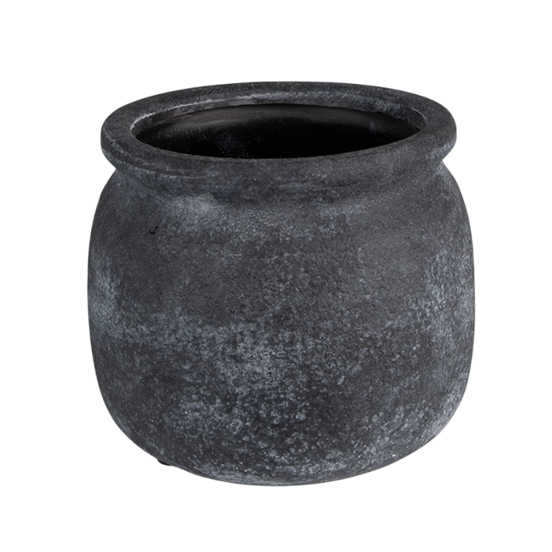 Vaso de flores inspiração granítica