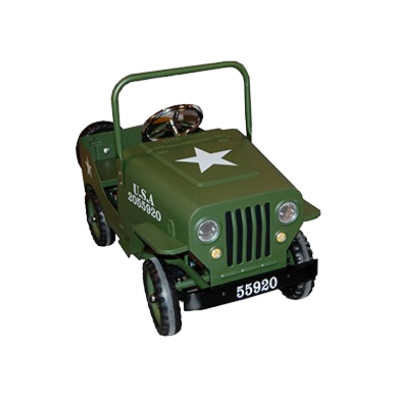 Jipe a pedais Verde