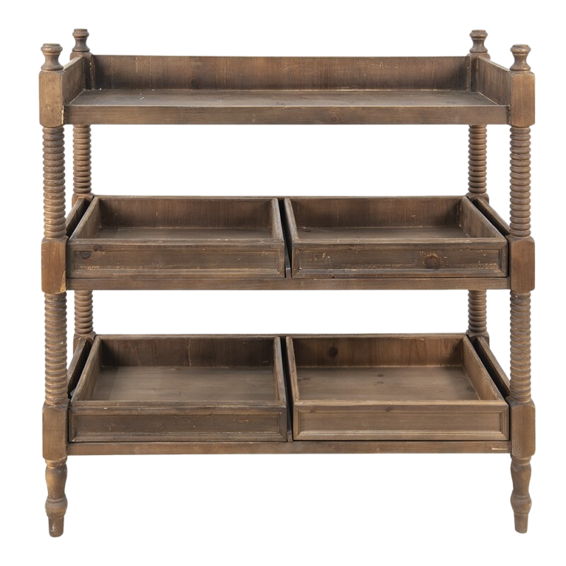 Mesa de entrada rústica