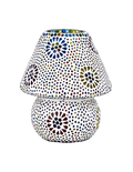 Candeeiro de fio com mosaico