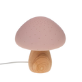 Candeeiro Cogumelo Rosa