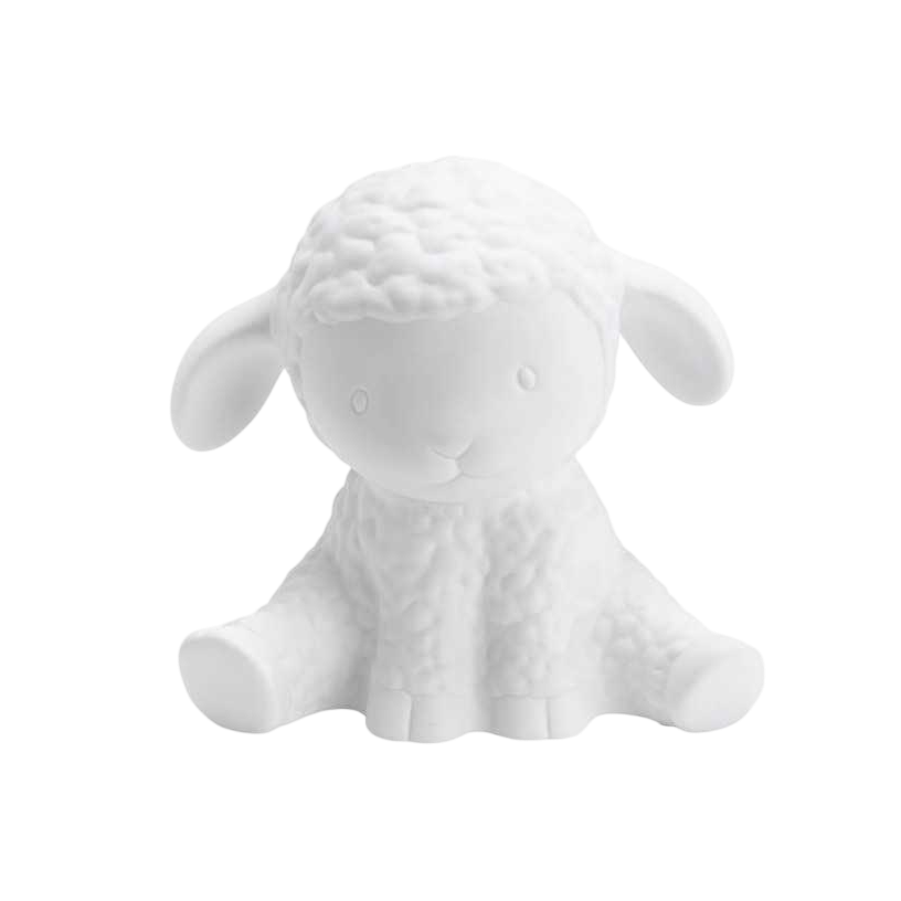 Candeeiro ovelha em porcelana