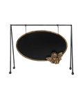 Quadro de giz dourado com anjo