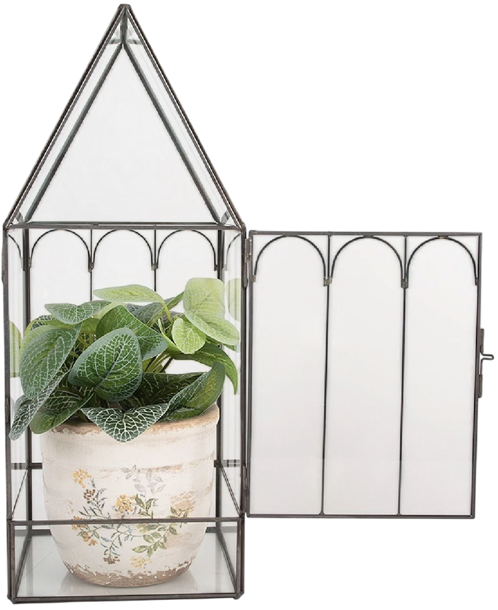 Mini-estufa decorativa